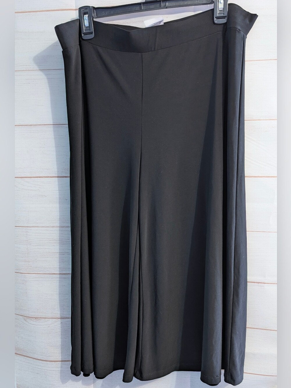 Zoé By Michael Phillips Made In Canada Black Wide Leg Palazzo Pants  Size XXL